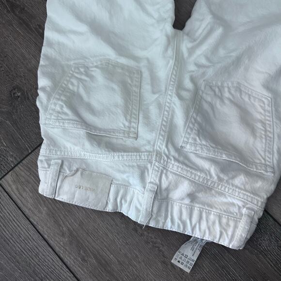 Zara Girls Size 9 White wide leg Jeans - Picture 4 of 8